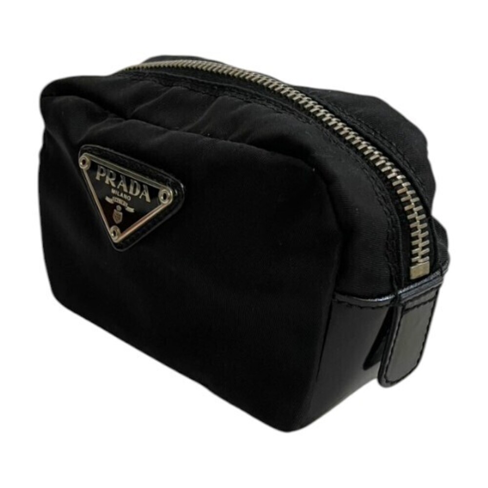 PRADA Triangle Clutch Black - Picture 3 of 10